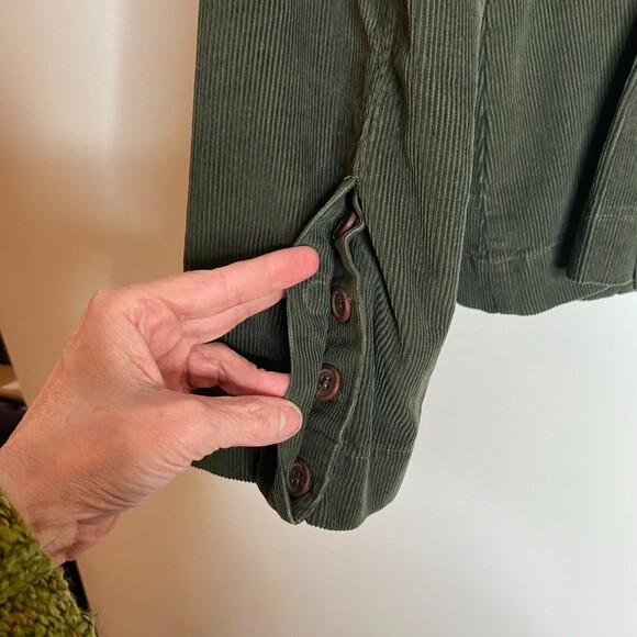 Caribbean Joe Green Corderoy Blazer Size 14 - Picture 3 of 12